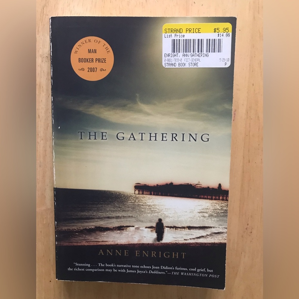 🖤5 for $20- The Gathering by Anne Enright 2007 Paperback